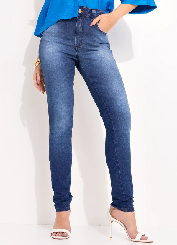 Denim Sawary Marisa Calça Jeans Marisa Cigarrete Azul Forum