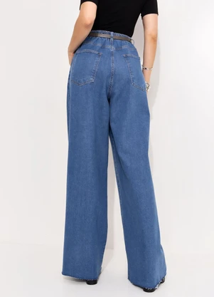 Quintess - Calça Jeans Médio em Jeans - QUINTESS