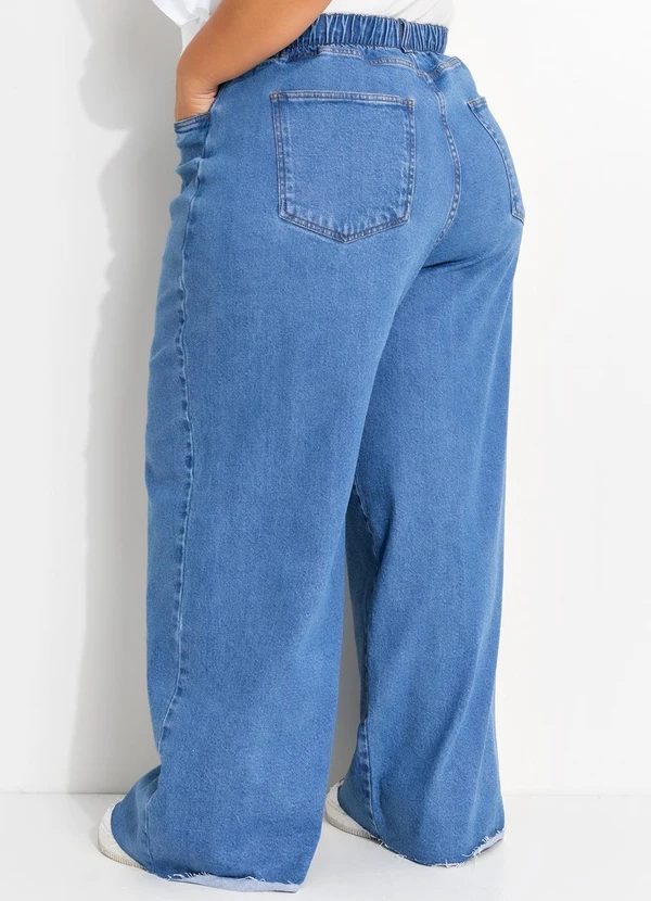 Quintess - Calça Jeans Médio em Jeans 7