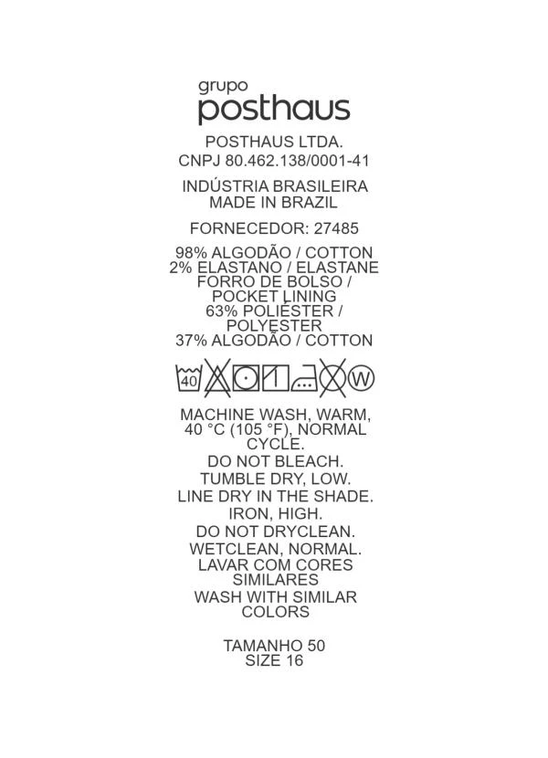 Quintess - Calça Jeans Médio em Jeans 15