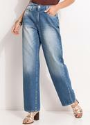 Cala Jeans Mdio em Jeans