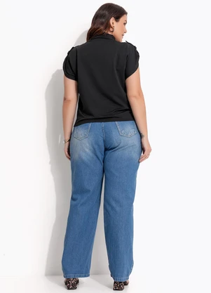 Quintess - Calça Jeans Médio em Jeans - QUINTESS