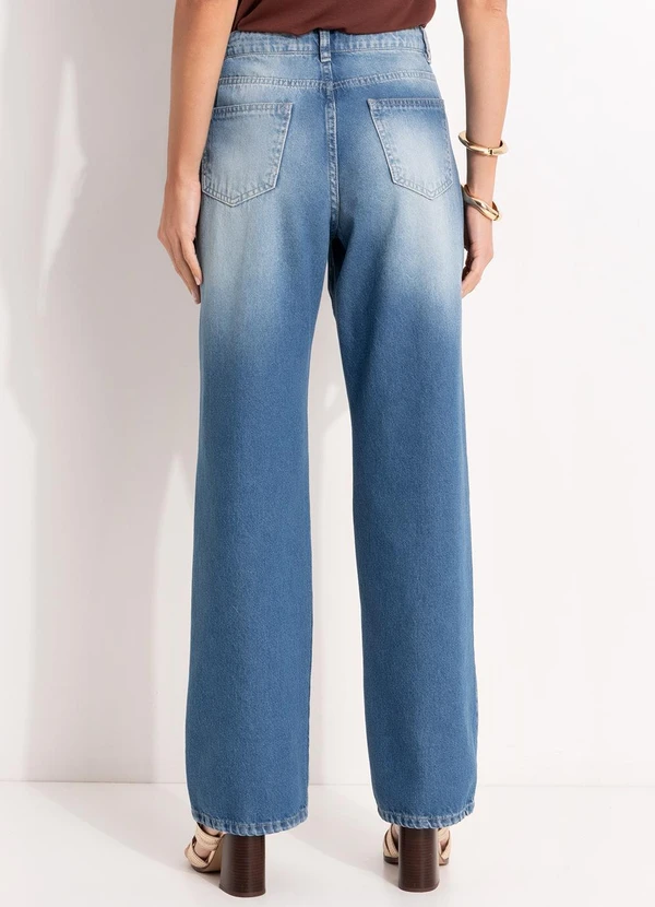 Quintess - Calça Jeans Médio em Jeans 10