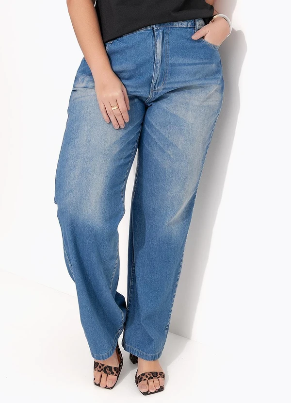 Quintess - Calça Jeans Médio em Jeans 6