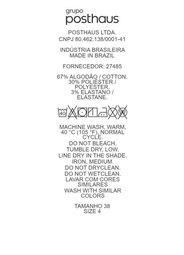 Quintess - Calça Jeans Médio em Jeans 8