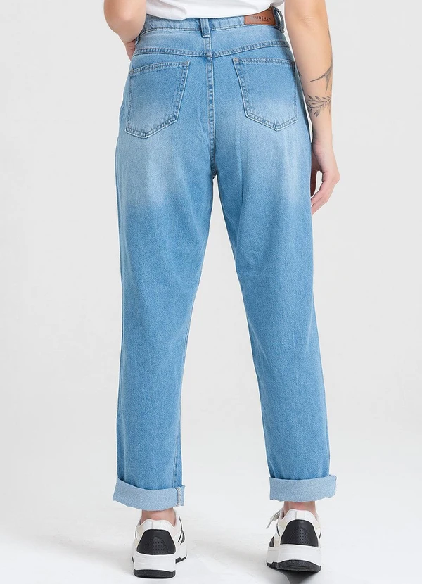 Meu Jeans - Calça Jeans Mom Irina Azul 2