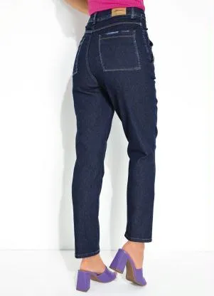 Sawary Jeans - Calça Jeans Mom Jeans com Bolsos Sawary - SAWARY JEANS