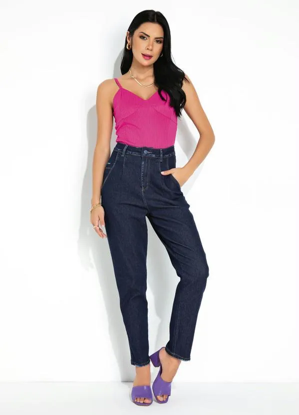 Sawary Jeans - Calça Jeans Mom Jeans com Bolsos Sawary 3