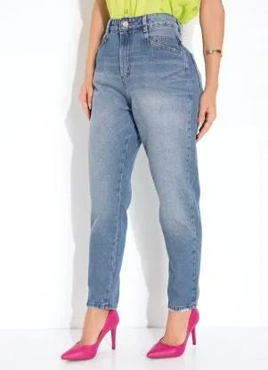 Sawary Jeans - Calça Jeans Mom Jeans Sawary - SAWARY JEANS