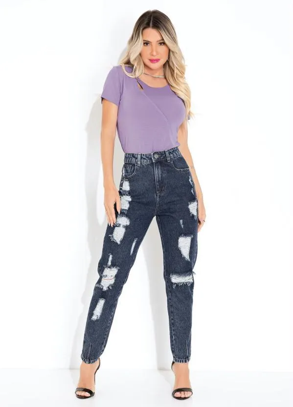 Sawary Jeans - Calça Jeans Mom Jeans Sawary 3
