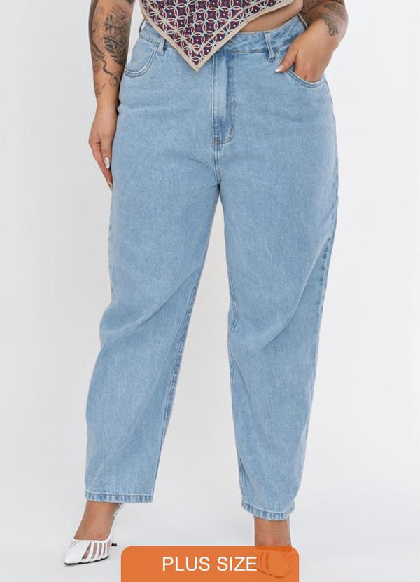 La Tay - Calça Jeans Mom Plus Size Azul