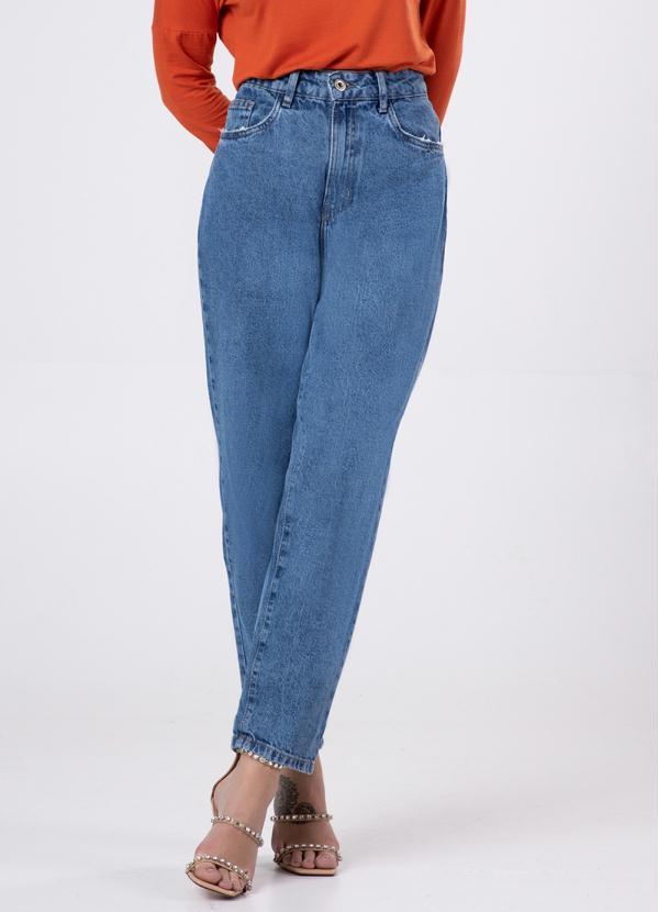 Lunender - Calça Jeans Mommy Chapa Barriga Jeans 1