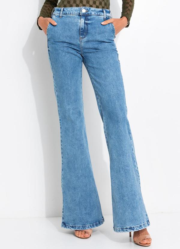 Colcci Jeans - Calça Jeans Nova York Flare Azul