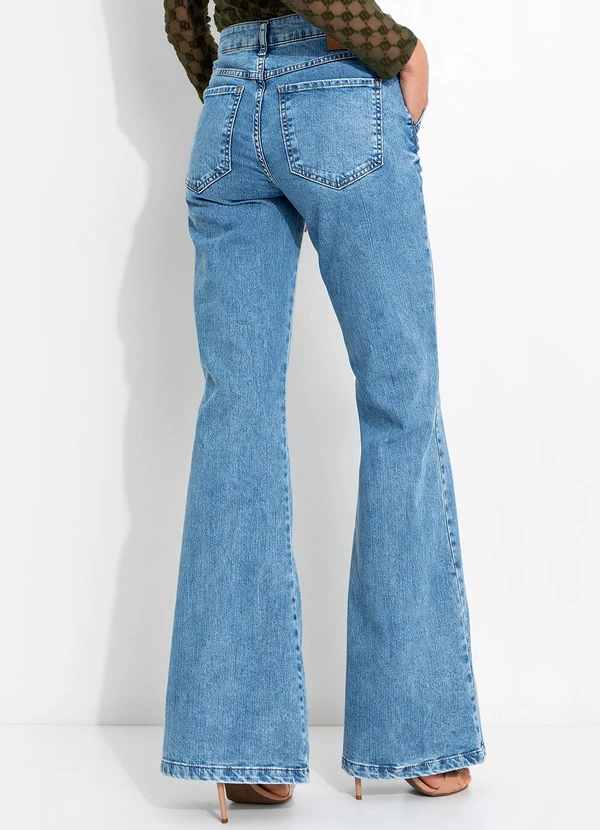 Colcci Jeans - Calça Jeans Nova York Flare Azul 2