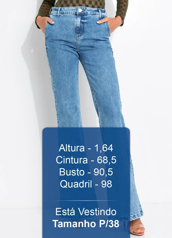 Colcci Jeans - Calça Jeans Nova York Flare Azul 5