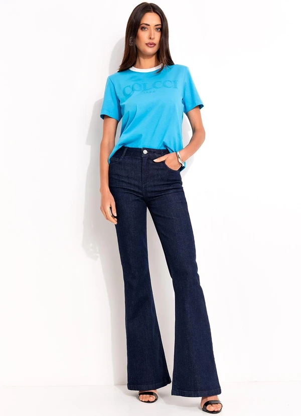 Colcci Jeans - Calça Jeans Nova York Flare Azul 3