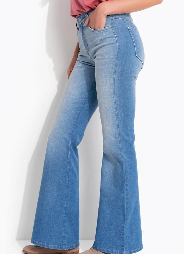Colcci Jeans - Calça Jeans Nova York Flare Cj Azul