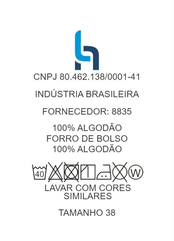 bonprix - Calça Jeans Pantalona Clochard Azul Médio 15