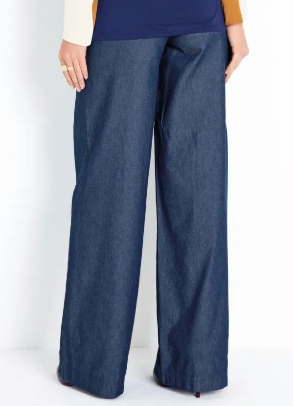 Quintess - Calça Jeans Pantalona 2