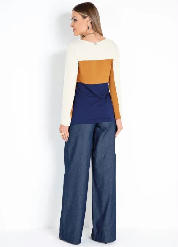 Quintess - Calça Jeans Pantalona 4