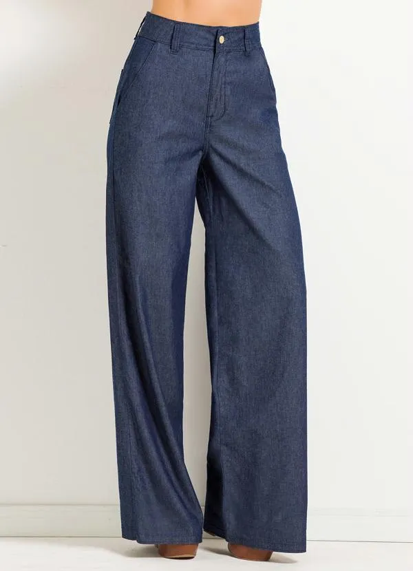 Quintess - Calça Jeans Pantalona 5