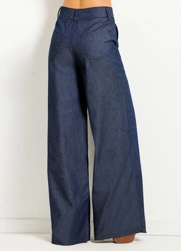 Quintess - Calça Jeans Pantalona 6