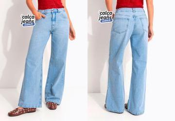 Cal�a Jeans Perfeita Azul Claro