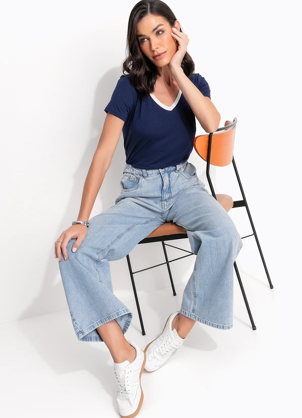 Quintess - Calça Jeans Perfeita Azul Claro 14