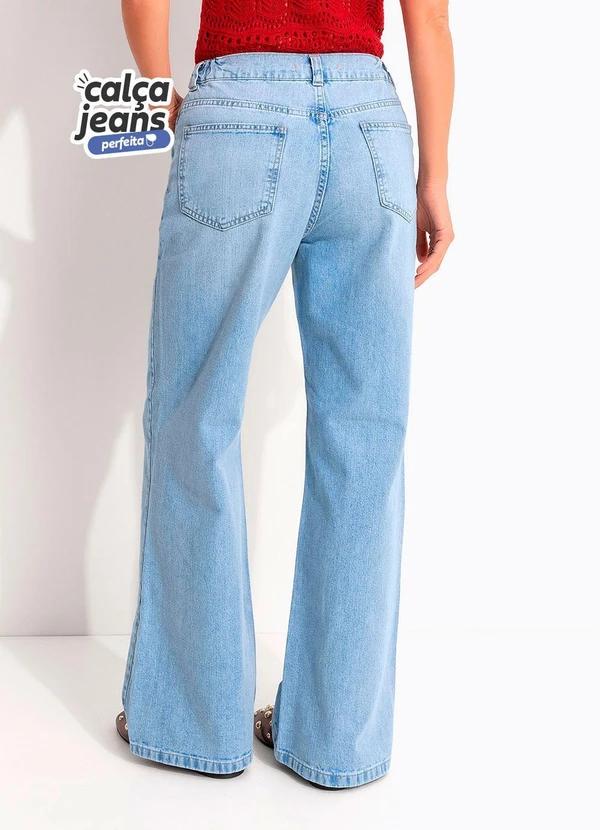 Quintess - Calça Jeans Perfeita Azul Claro 2