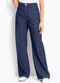 Quintess - Calça Jeans Perfeita Marrom Café - variação: Azul Escura