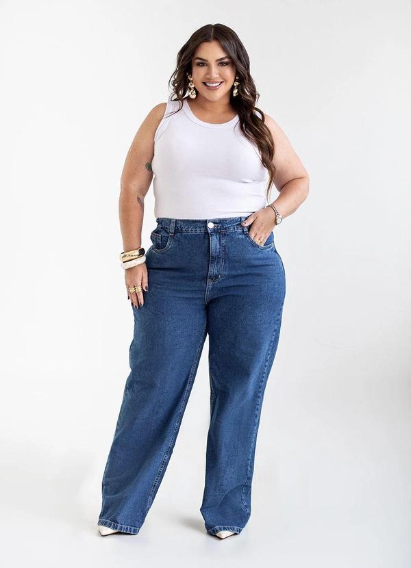 Quintess - Calça Jeans Perfeita Azul Médio 11