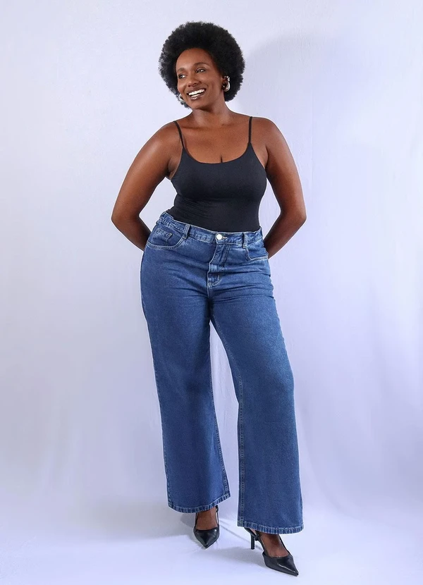 Quintess - Calça Jeans Perfeita Azul Médio 13