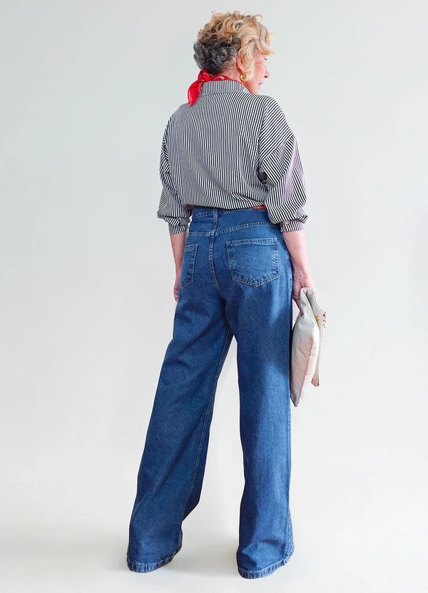 Quintess - Calça Jeans Perfeita Azul Médio 21