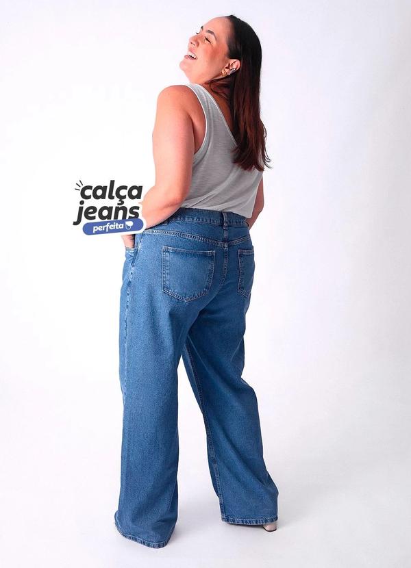 Quintess - Calça Jeans Perfeita Azul Médio 3