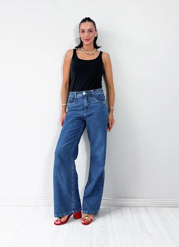 Quintess - Calça Jeans Perfeita Azul Médio 5