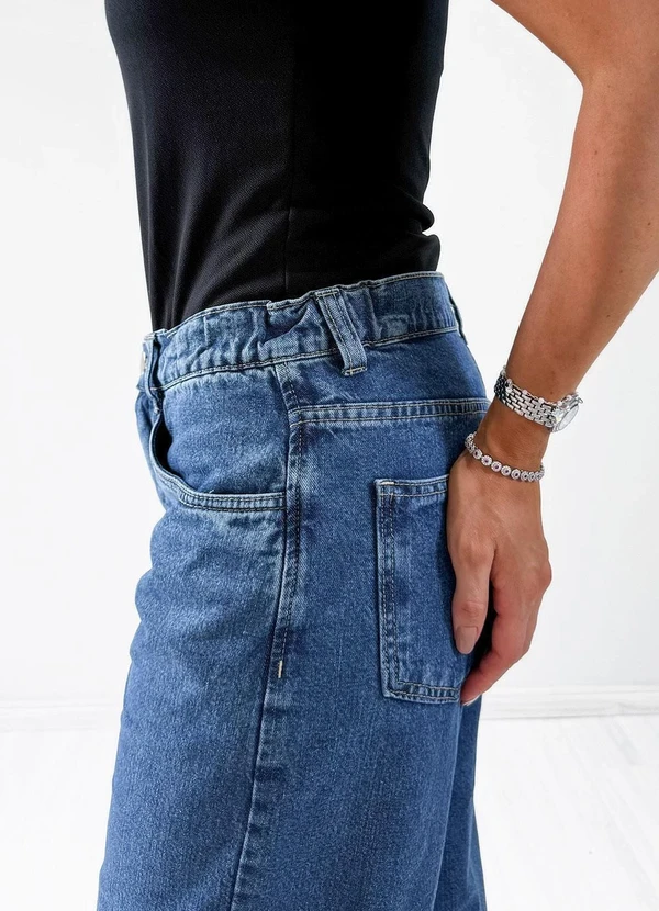 Quintess - Calça Jeans Perfeita Azul Médio 7