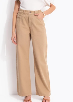 Quintess - Calça Jeans Perfeita Cáqui - QUINTESS
