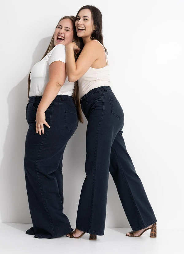 Quintess - Calça Jeans Perfeita Preta 5