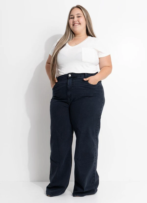 Quintess - Calça Jeans Perfeita Preta 4