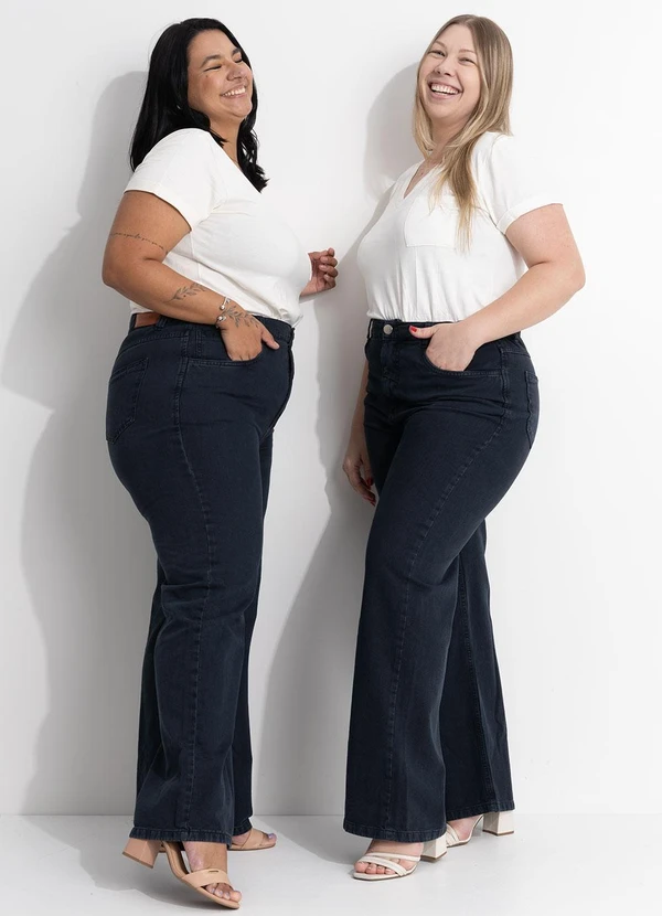 Quintess - Calça Jeans Perfeita Preta 15