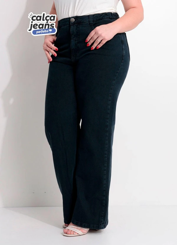 Quintess - Calça Jeans Perfeita Preta 12