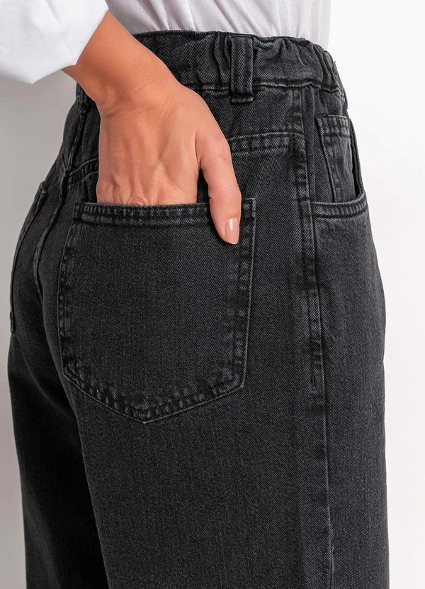 Quintess - Calça Jeans Perfeita Preta 9