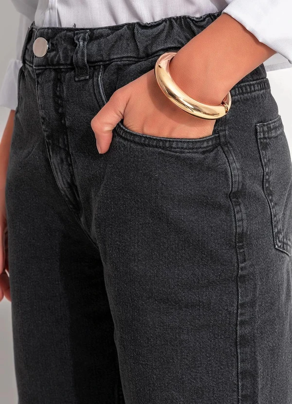 Quintess - Calça Jeans Perfeita Preta 8