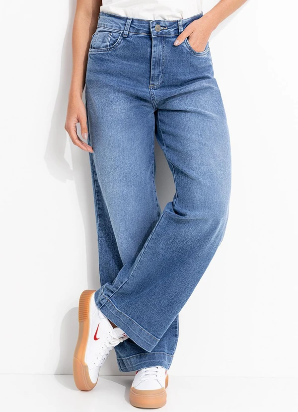 Sawary Jeans - Calça Jeans Petit Azul