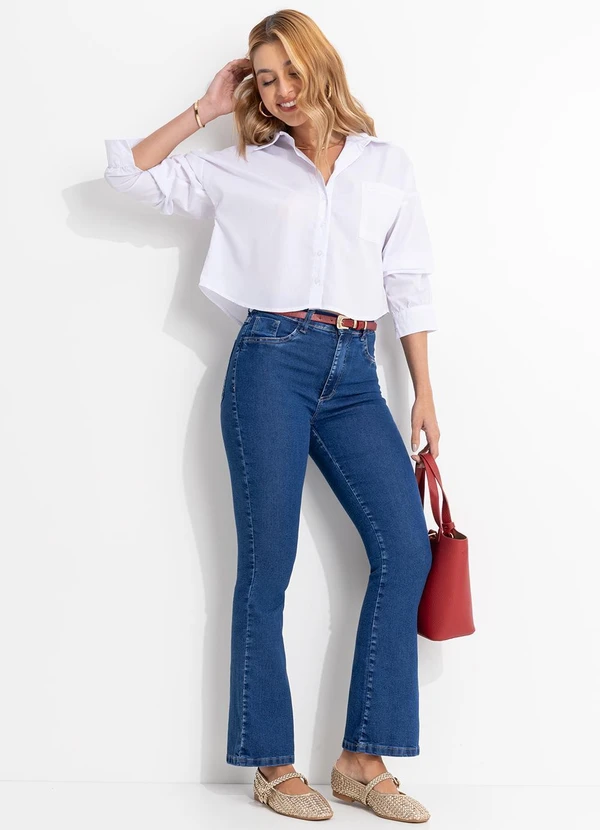 Sawary Jeans - Calça Jeans Petit Azul 8