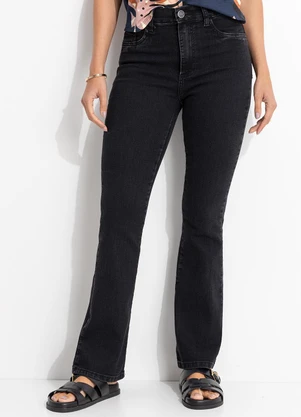 Sawary Jeans - Calça Jeans Petit Preta - SAWARY JEANS