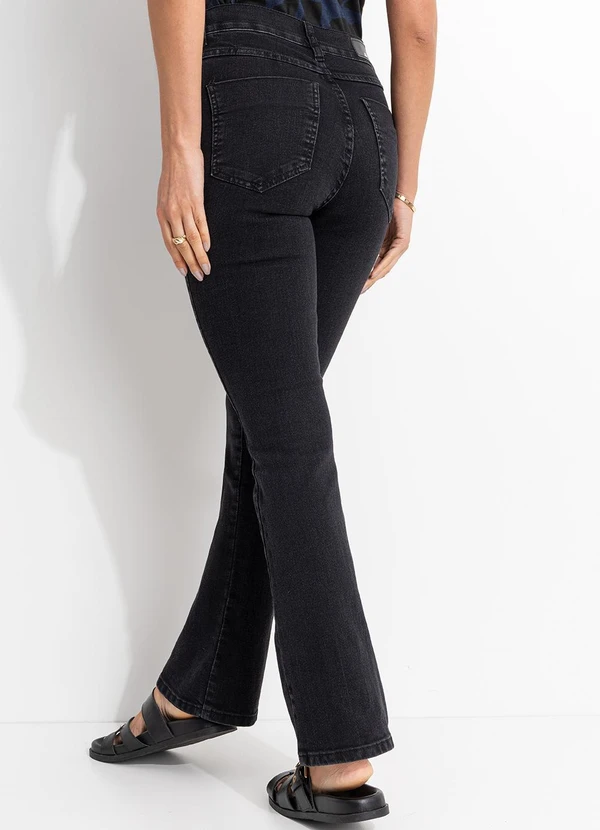 Sawary Jeans - Calça Jeans Petit Preta 2