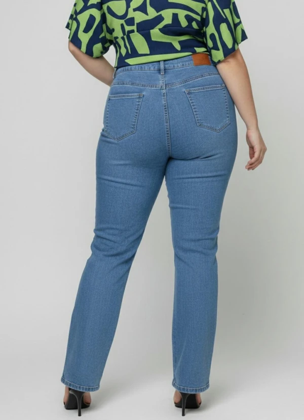 Sawary Jeans - Calça Jeans Plus Size Azul 2