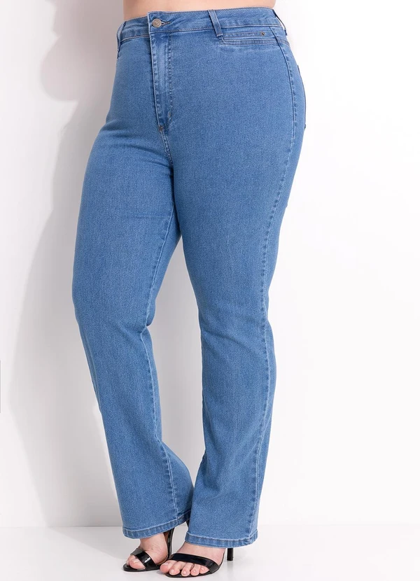 Sawary Jeans - Calça Jeans Plus Size Azul 6