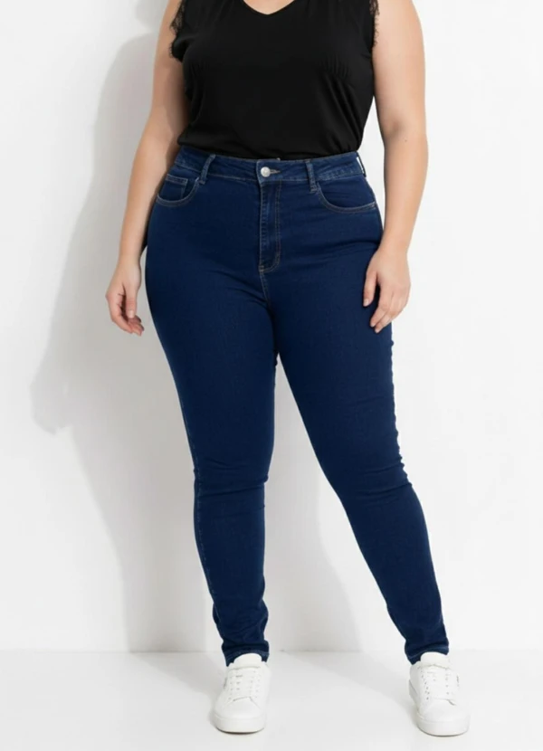 Sawary Jeans - Calça Jeans Plus Size Azul